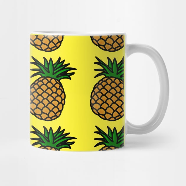 Pineapple Pattern by ThatsQuiteWeedy